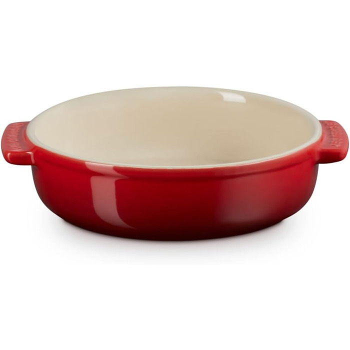 Тарілка для тапас Le Creuset, 500 мл, 14 см, чорна глянцева, 72102141400001 (Вишня)