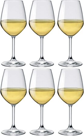 Борміолі Рокко Упаковка з 6 божественних келихів білі вина Cl44.5, багатобарвні, з матеріалу, 6 шт. (1 упаковка), 6