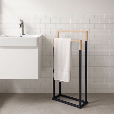 Підставка для рушників Relaxdays з двома перекладинами