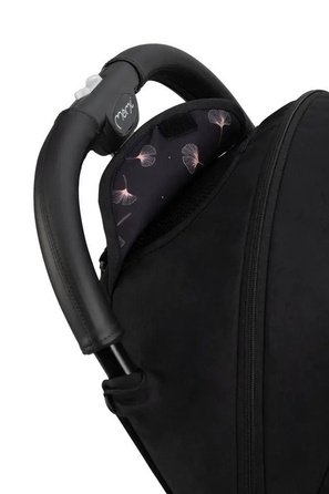 Дитячий прогулянковий візок MoMi Estelle Dakar, чорний, до 22 кг, з аксесуарами