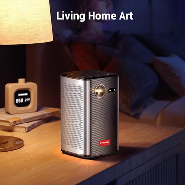BYINTEK P70 Mini 3D проектор: портативний LED проектор з Wi-Fi, Android 9.0, підтримка 1080P/4K, акумулятор, сумка та штатив (сірий)