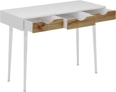 Стол письмовий з шухлядами 110 см SogesHome - білий, 110 x 50 см