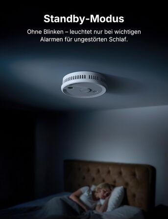 Датчик диму X-Sense з батареєю на 10 років, 6 шт., білий. Магнітне кріплення, без LED-індикації, кнопка тестування/вимкнення. Ультратонкий XS0G-SN