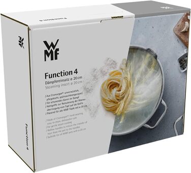 Каструля WMF Function з нержавіючої сталі 16 см, 1,4 л, без кришки, для індукції, з мірною шкалою, Cromargan®