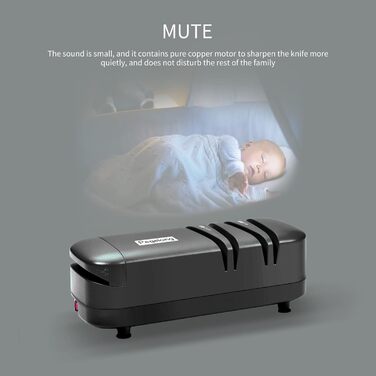 Електричний точило для ножів Pegelong S820 - точило для ножів та викруток, кут заточування 12.6 градусів