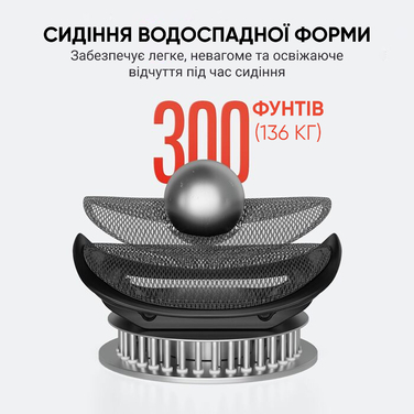 Офісне крісло SIHOO Doro С300 black з 3D-підлокітниками