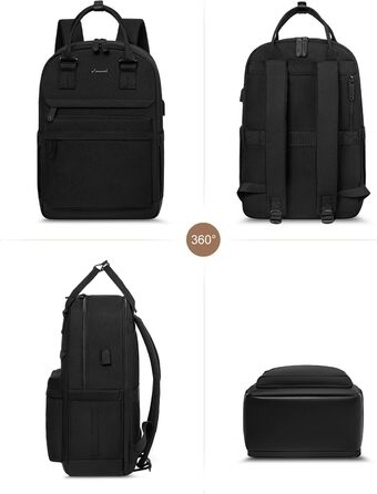 Жіночий рюкзак LOVEVOOK: водонепроникний, для ноутбука 15.6