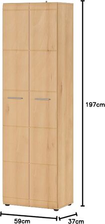 Біла, 40x96x86 см, 3581-84 GW-Adana Wood