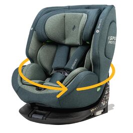 Дитяче автокрісло Osann One360 група 0/1/2/3 (0 36 кг), Дитяче автокрісло з Isofix (I-Size Universe Green)