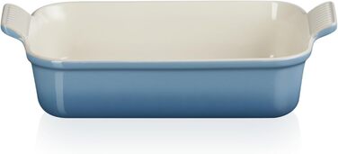 Форма для запікання Le Creuset прямокутна, 26x32 см, 2.4 л, кераміка, Chambray