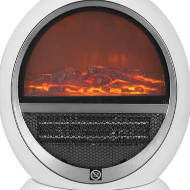 Тепловентилятор Камін білий 1500W