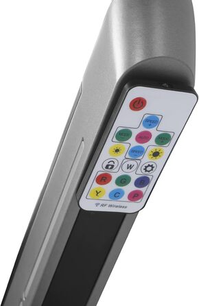 Кріплення для двох моніторів NanoRS RS166 з RGB-підсвічуванням, регульоване по висоті, настільне, для моніторів 17-32