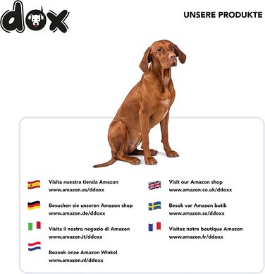 Рулонний повідець ddoxx світловідбиваючий, висувний / багато кольорів і розмірів / для маленьких і великих собак / повідець для собак, висувний повідець для цуценят, кішок / Аксесуари для повідків для собак / довжина, 5 м, до 50 кг, Жовтий (м / 5 м / до 2