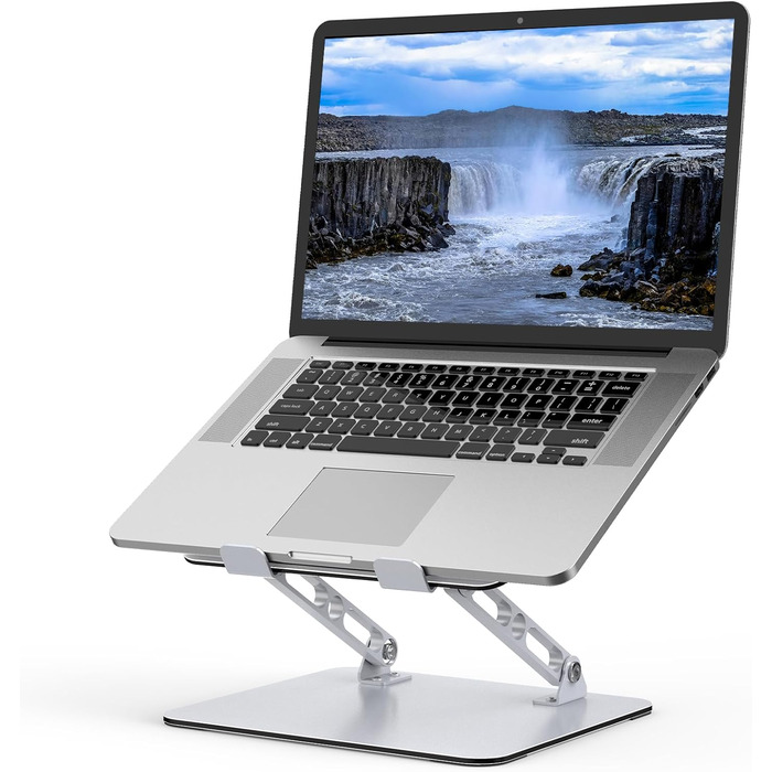 Підставка для ноутбука Tonmom: регульована, з вентиляцією, для MacBook, HP, Sony, Dell (10-15.6