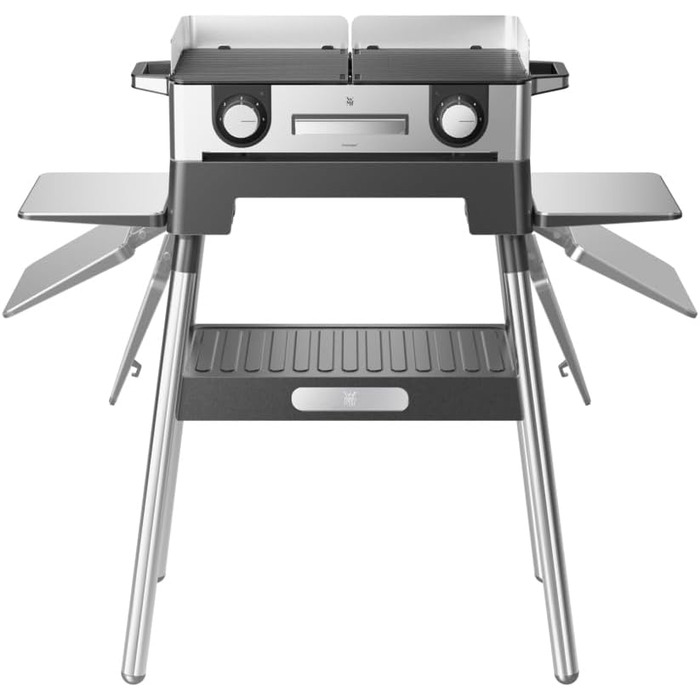 Електрогриль WMF Lono Master-Grill 50x28 см з регульованими зонами нагріву, нержавіюча сталь, для барбекю на вулиці
