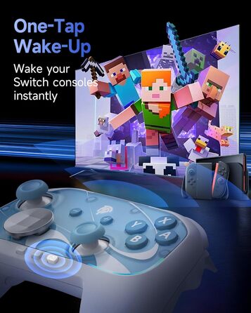 Контролер EasySMX S10 Switch 2 Pro з NFC, змінним D-Pad, магнітними панелями та акумулятором 1200mAh