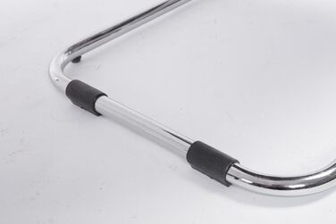 Стілець конференційний Sievert з м'якою оббивкою та штучною шкірою, коричневий