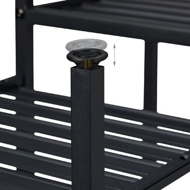 Металева полиця для квітів Relaxdays