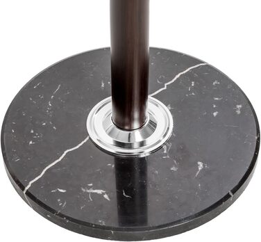 Тектайк Вішалка для одягу на металевій ніжці з важкою основою, 170 см, різні кольори (чорно-коричневий)