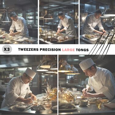 Набір кухонних інструментів 11 в 1: професійний кухонний набір з нержавіючої сталі для приготування їжі та створення кулінарних шедеврів