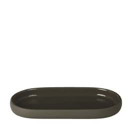 Лоток / підставка для аксесуарів 10 x 19 см темно-оливковий Sono Blomus