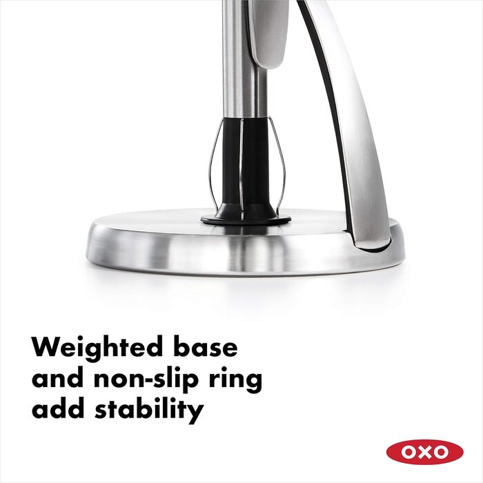 Тримач для паперових рушників OXO Good Grips SimplyTear, нержавіюча сталь