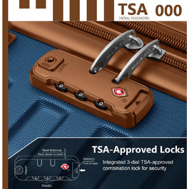 розмір: набір з 6 кофферів