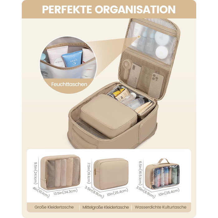 Рюкзак для ручної поклажі OVEVOOK: місткий, 40л, для ноутбука 17