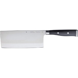 Набір ножів WMF Grand Class з бруском для ножів, 6 предметів, Made in Germany, з бамбуковим бруском, з щіткою для чищення, Performance Cut (китайський кухонний ніж)