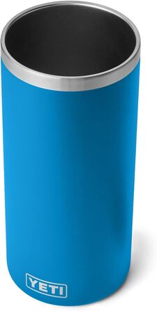 YETI Rambler Wine Chiller, сталевий ізольований охолоджувач для вина, блакитний колір Big Wave Blue