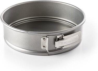 Набір форм для випічки KitchenAid з алюмінізованої сталі, 20см та 24см, антипригарне покриття, для духовки, миється в посудомийній машині, сірий