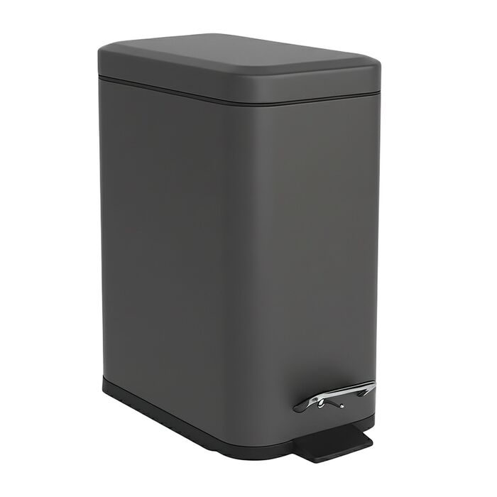 Відро для сміття Relaxdays 5 л з м'яким закриттям