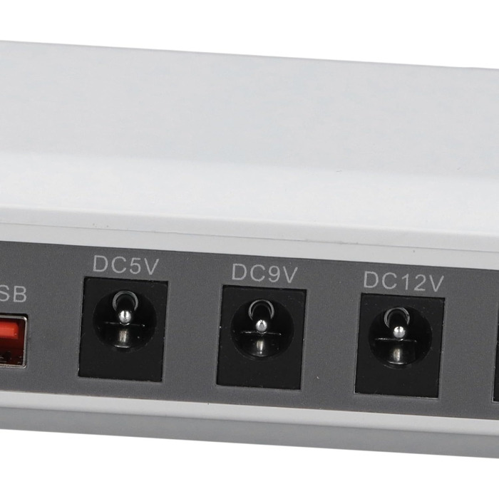 Mini UPS джерело безперебійного живлення, 6000mAh, для роутера, модему, LED-освітлення, CCTV-камери, EU-штекер