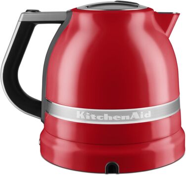 Електричний чайник KitchenAid з регулюванням температури 50-100°C, 1.5L, з фільтром від накипу, нержавіюча сталь (імперський червоний)
