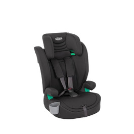 Автокрісло Graco Eldura™ R129 для дітей 15 місяців - 12 років (76-150 см), чорний колір, захист від бічного удару