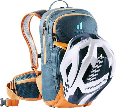 Дитячий рюкзак deuter Unisex Kids Attack 8 Jr із протектором (1 упаковка) 8 л Arctic-Mandarin