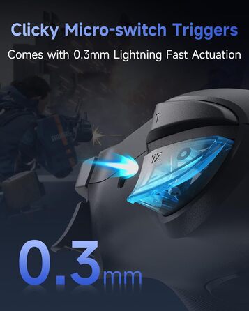 Контролер EasySMX S10 для Switch 2: Wake-up, Joystick, NFC, 1200mAh, знімний D-Pad, магнітні панелі, чорний