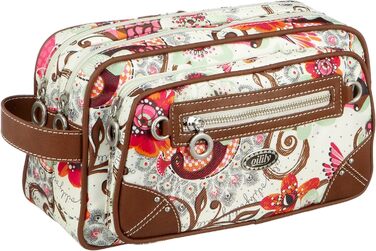 Кишенькова косметичка Oilly Summer Birds OCB9114, жіноча косметичка, 28x116.5 біла