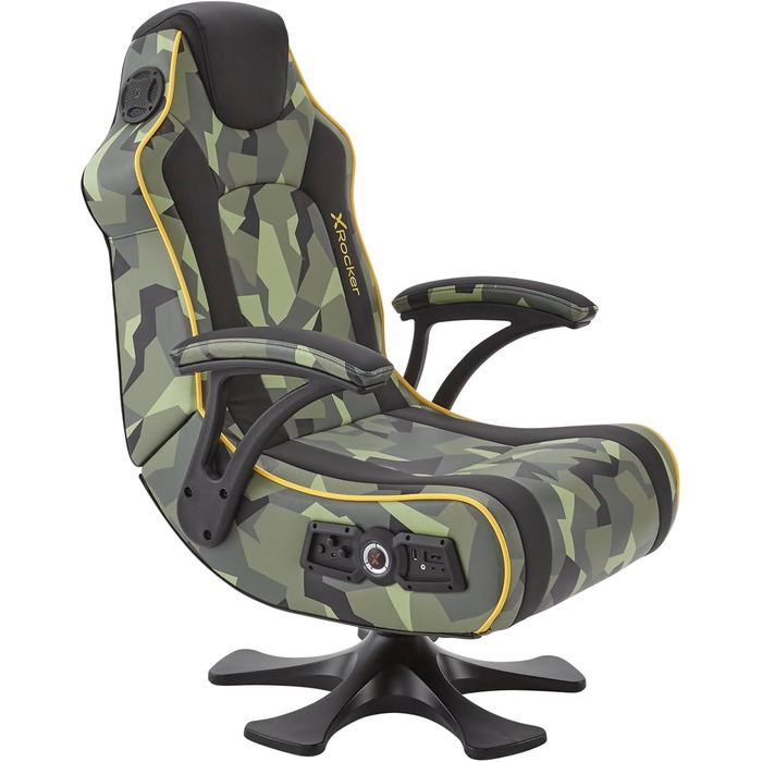 Крісло ігрове X Rocker Covert Ops 2.1 з аудіосистемою - для ігор та розваг
