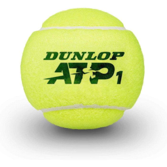 М'яч тенісний Dunlop ATP, універсальний, спортивний (60 символів)