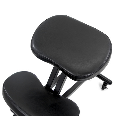Крісло для ніг/Підставка для ніг ORTHONI з газовим амортизатором, PU, чорний, hjh OFFICE
