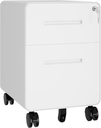Роликовий контейнер BISLEY EasyRoll з 1 шухлядою та відділенням для документів, 500x400x500 мм (білий)