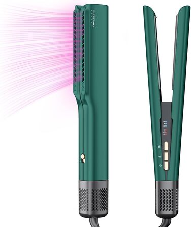 Повітряний випрямляч, PARWIN PRO BEAUTY Hair Airstyler - від вологого до сухого, без гарячих пластин, без теплового пошкодження, повітряний випрямляч для волосся з технологією 200 мільйонів негативних іонів, випрямлення повітрям