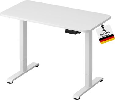 См, білий - Регульований по висоті письмовий стіл, 2P11, 110x60