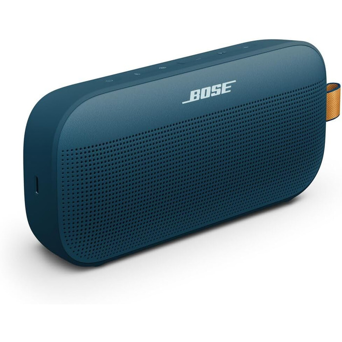 Портативна Bluetooth колонка Bose SoundLink Flex 2-го покоління, Outdoor, водонепроникна, пилонепроникна, преміум звук, до 12 годин роботи, обмежене видання (Колір: Демерінґсблау)