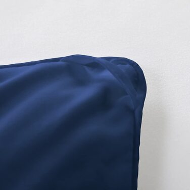 Пухова ковдра DXHOME 135x200 м'яка і зручна пухова ковдра чотирисезонна пухова ковдра тепла односпальна ковдра з мікрофібри легка пухова ковдра для літа (темно-синя, 200 х 200 см)