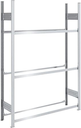 Стелаж для шин PROREGAL PROEGAL – німецька якість, 200x100x43 см, 3 яруси, 150 кг навантаження на ярус, до 5 шин на ярус