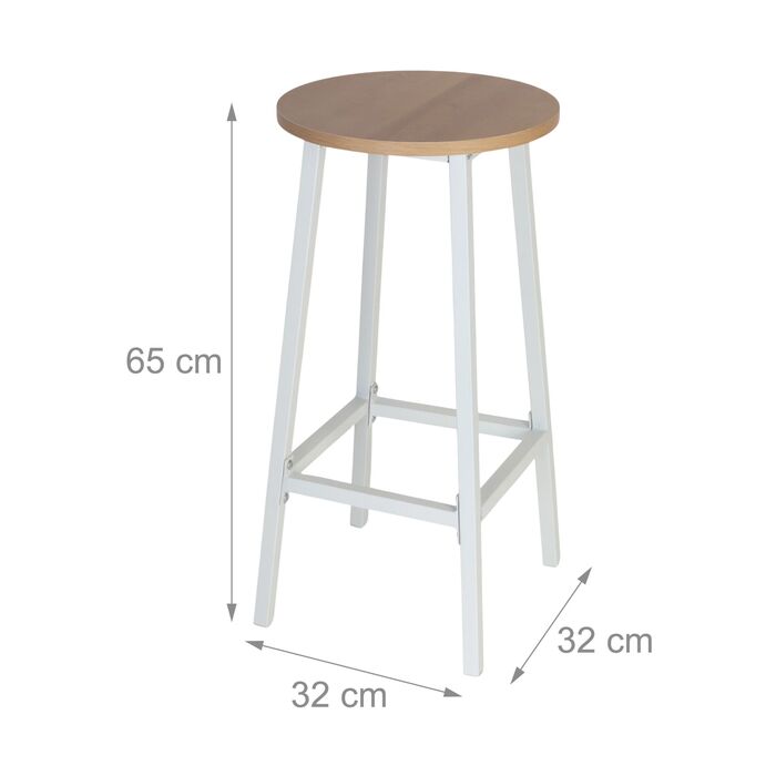 Набір з двох барних стільців Relaxdays