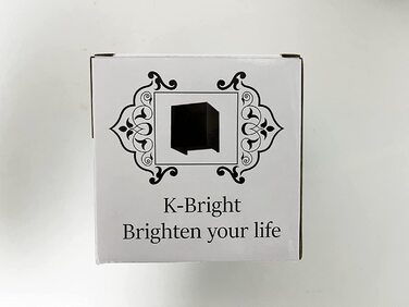 Зовнішні світлодіодні світильники K-Bright 12 Вт настінні світильники для внутрішнього та зовнішнього освітлення Регульований вгору і вниз промінь світла 4000K натуральний білий зовнішні настінні світильники IP65 водонепроникний настінний світильник темно