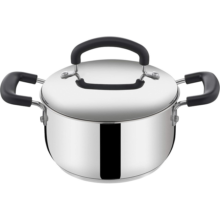 Набір каструль Lagostina Pratica з нержавіючої сталі 18/10, 13 предметів, для всіх типів плит